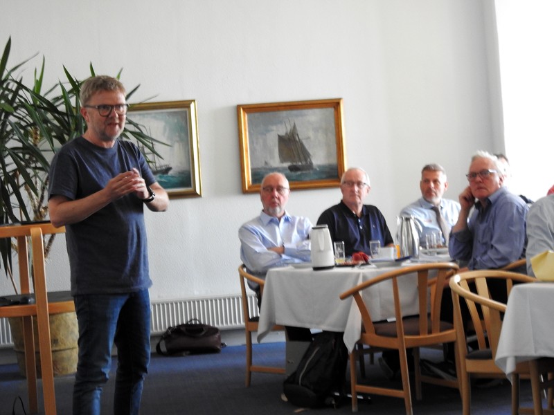 Leif Lund Jacobsen orienterede fra evalueringen af Natur Mødet, som han er chef for.