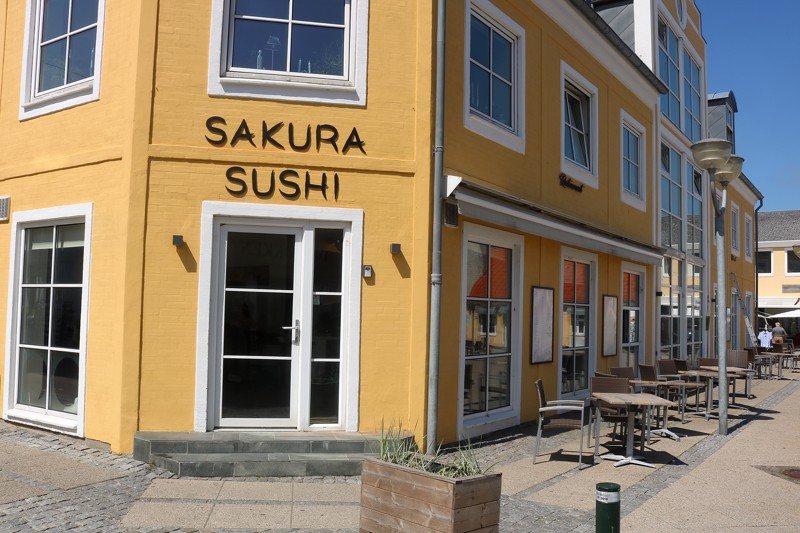 Sakura Sushi på Grønnegade 19 er Sæbys første Sushi restaurant.