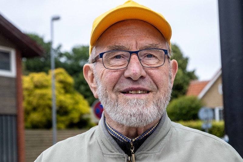 Arne Søndergaard har nu i 26 år solgt honning i Fjerritslevs gader om sommeren.