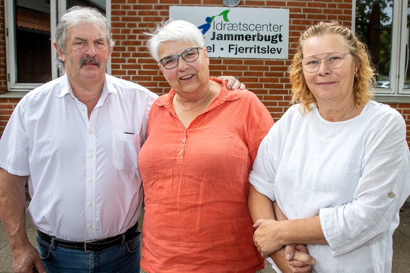 Else Thorhauge (th) har overtaget forpagtningen af køkkenet i Jammerbugt Idrætscenter fra Mogens Bislev og Bente Nielsen. 