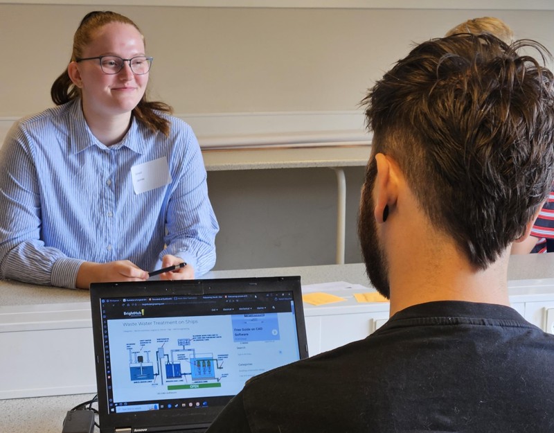 Maritim Innovation Camp i Frederikshavn skal fremme elever på erhvervsskolernes evne til at tænke bæredygtigt.